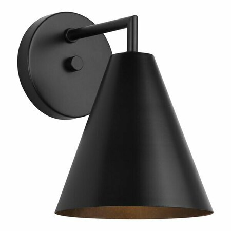 CANARM Emeri Matte Black Outdoor Wall Light - 120V 60W 644IOL579BK